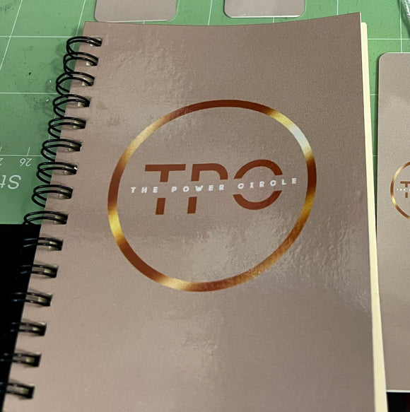 The power circle large notebooks