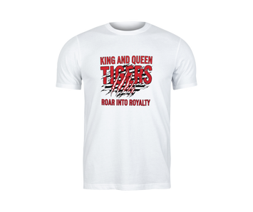 King and Queen t-shirt Roar into Royalty