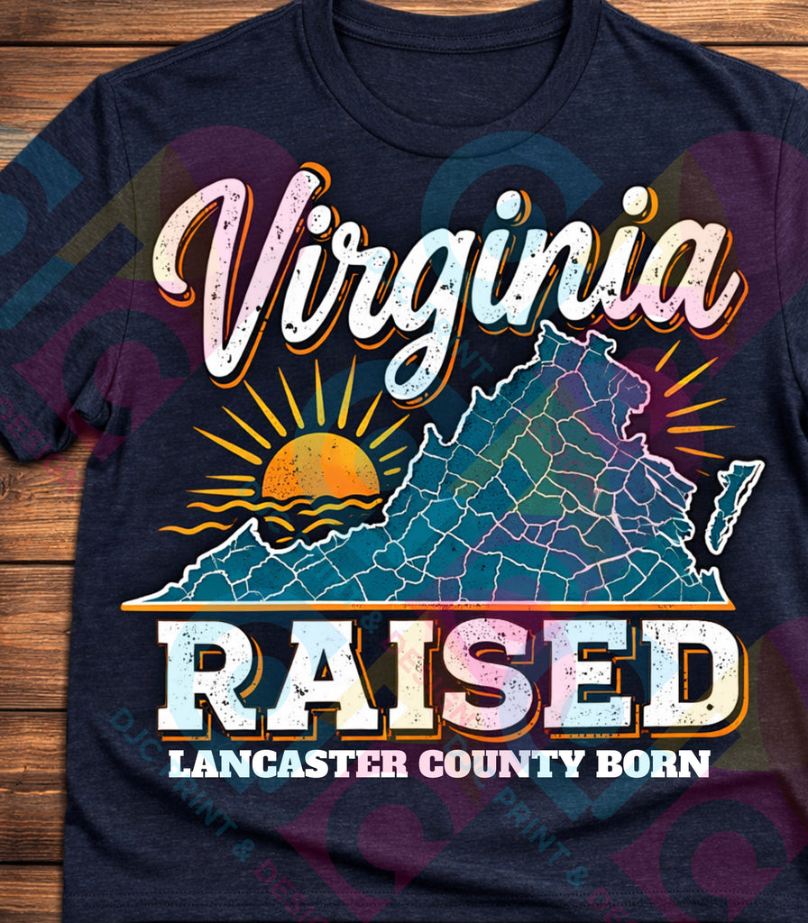 Virginia Raised T-shirt