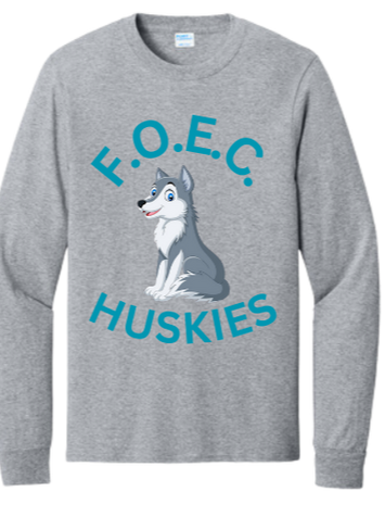 Grey Faith Outreach Long sleeve