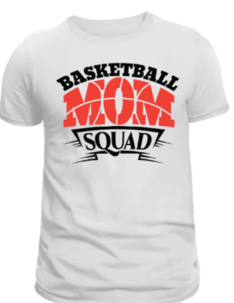 Basketball mom squad