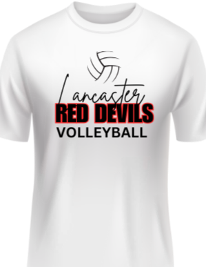 Lancaster Red Devils Volleyball t-shirt