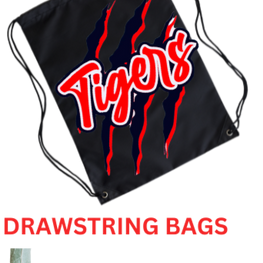 Tigers draw string bag