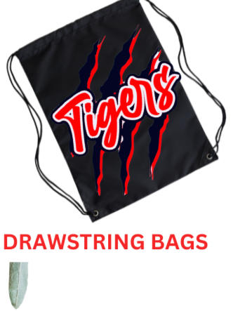 Tigers draw string bag