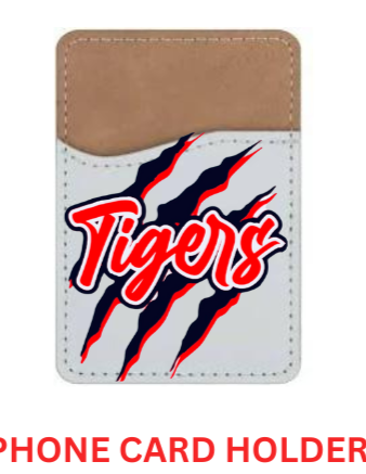 Tigers cell phone card holder
