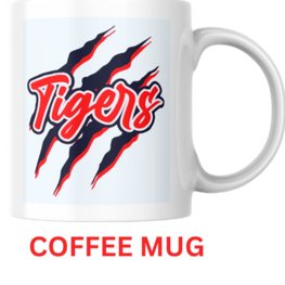 Tigers coffee mug