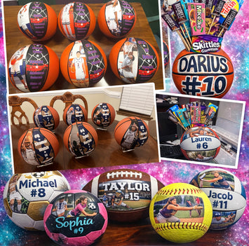 A custom sports balls