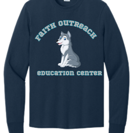 Navy blue Faith Outreach Long sleeve