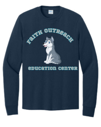 Navy blue Faith Outreach Long sleeve