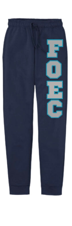 Navy blue faith Outreach sweatpants