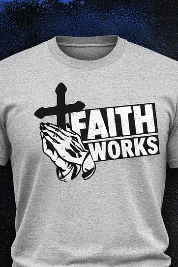 Faith works short sleeve t-shirt