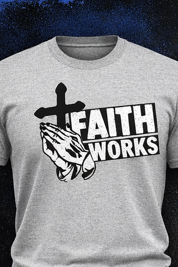 Faith works short sleeve t-shirt