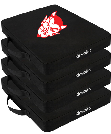 Red devil band seat cushion
