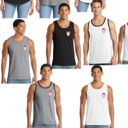 Men’s Red Devil band tank top