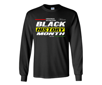 Faith Outreach Education Center Black History t-shirt