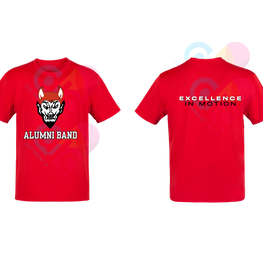 Alumni band game shirt