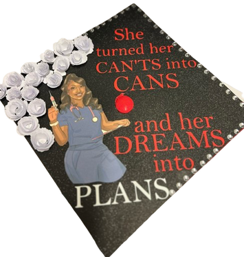 Custom graduation cap