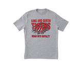 King and Queen t-shirt Roar into Royalty