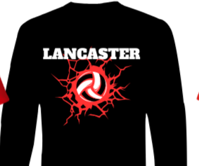 Lancaster Red Devils Volleyball t-shirt