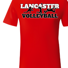 Lancaster Red Devils Volleyball t-shirt