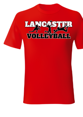 Lancaster Red Devils Volleyball t-shirt