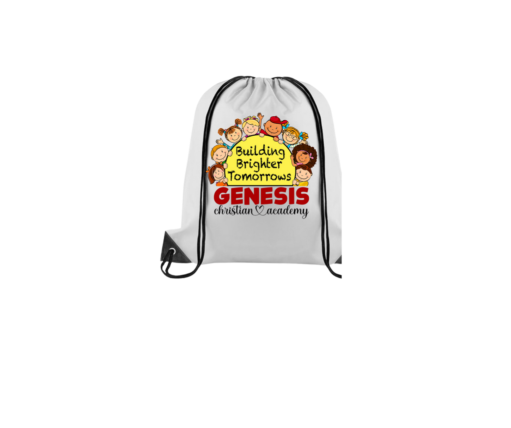 Genesis Christian Academy Drawstring bag