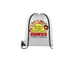 Genesis Christian Academy Drawstring bag