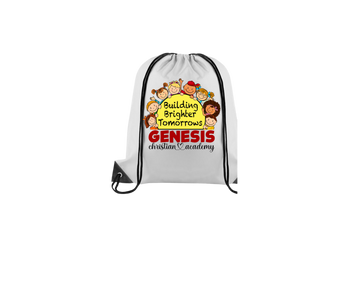 Genesis Christian Academy Drawstring bag