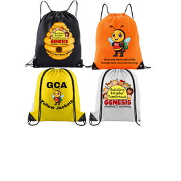 Genesis Christian Academy Drawstring bag