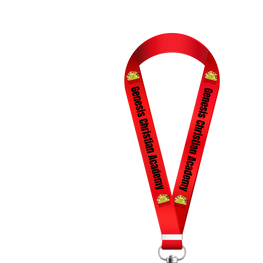 Genesis Christian Academy lanyard