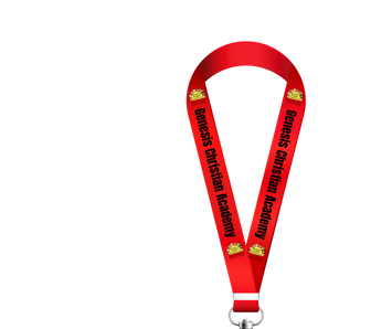 Genesis Christian Academy lanyard