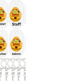 Genesis Christian Academy Keychain