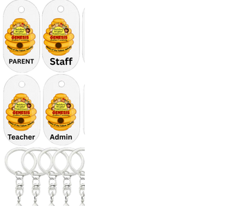Genesis Christian Academy Keychain